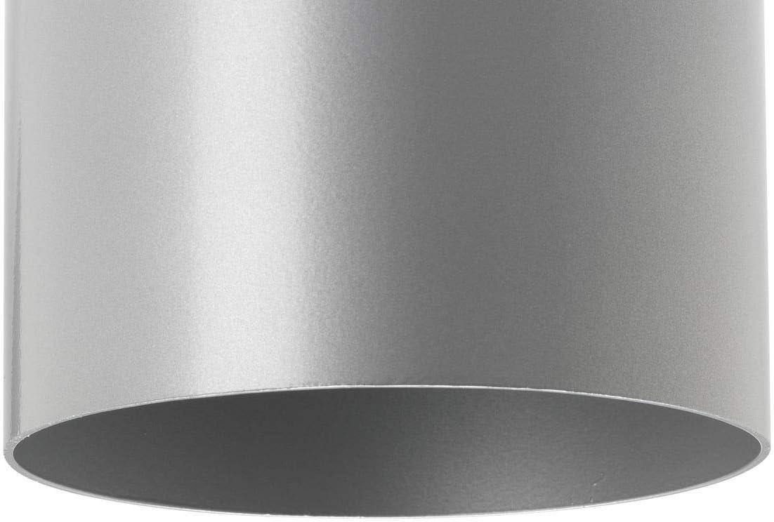 image:imageProgress Lighting 5Inch Cylinder Outdoor Wall Sconce 1Light Modern Wall Mount Light Interior and Exterior Lighting for Home or Porch Aluminum Construction Antique Bronze P567420Metallic Gray