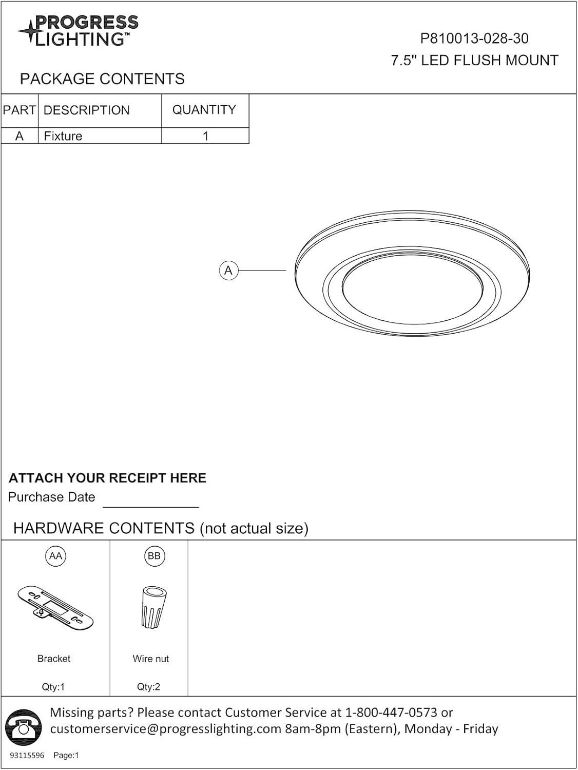 image:imageProgress Lighting 714 Surface Mount LED Intrinsic Collection Indoor amp Outdoor P81001302830 Satin WhiteWhite