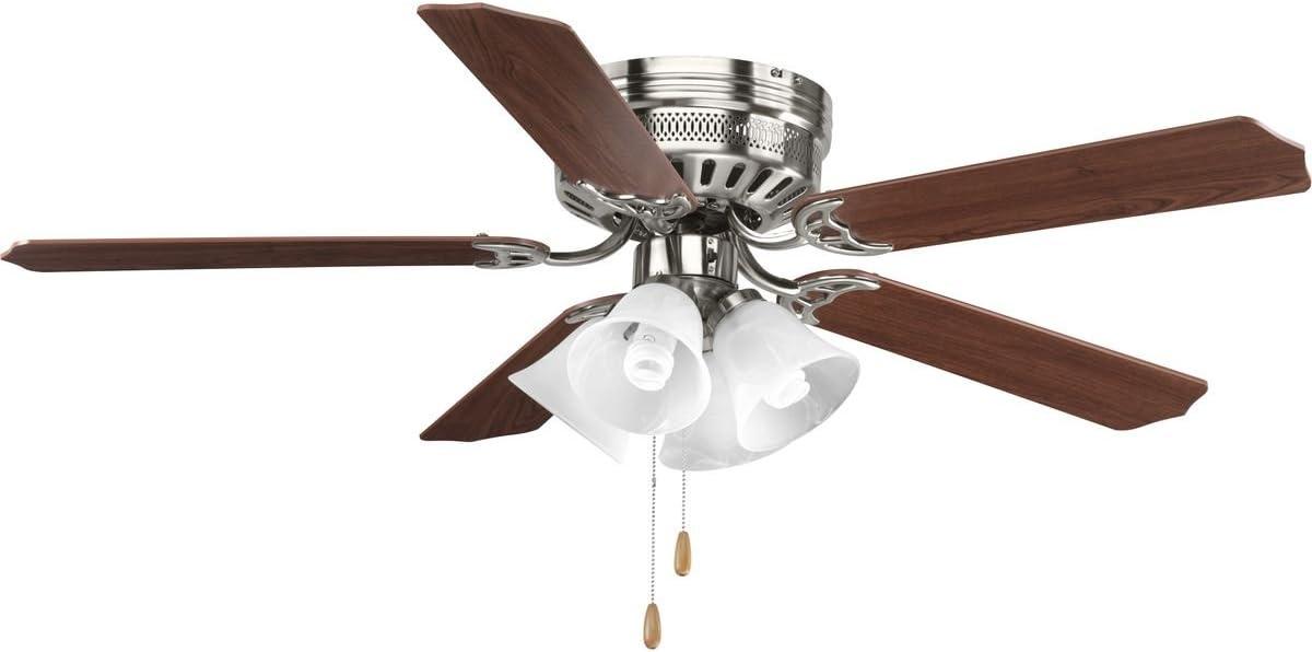 image:imageProgress Lighting AirPro Collection FourLight Ceiling Fan Light Brushed NickelBrushed Nickel
