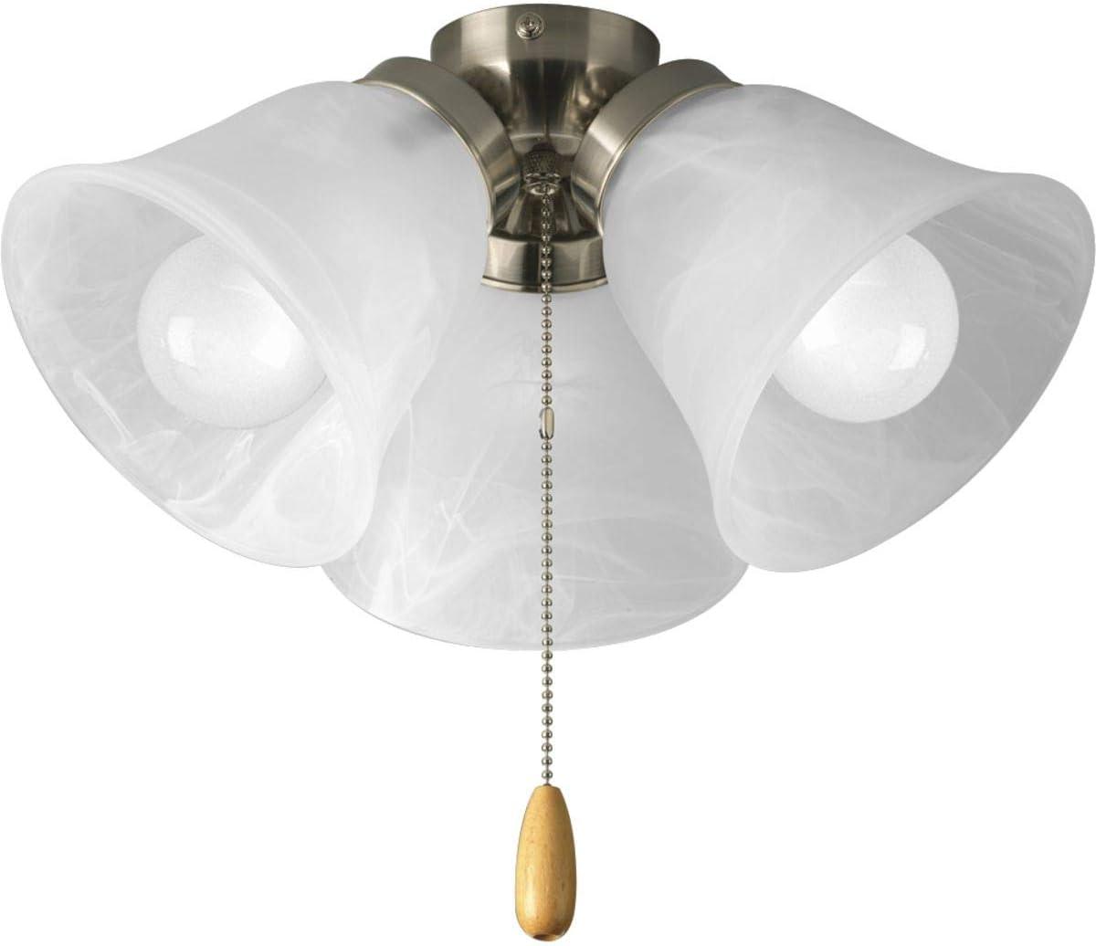image:imageProgress Lighting AirPro Collection FourLight Ceiling Fan Light Brushed NickelBrushed Nickel