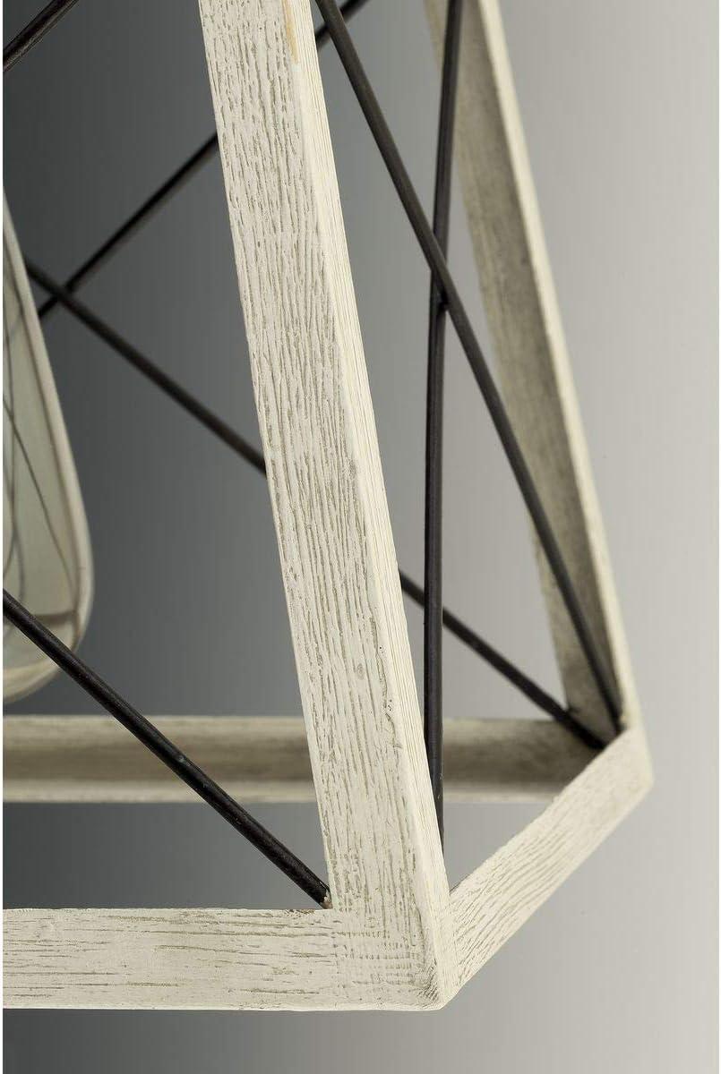 image:imageProgress Lighting Briarwood Collection 1Light Bleached Oak Farmhouse MiniPendant Light Galvanized 900x1000x1000Graphite