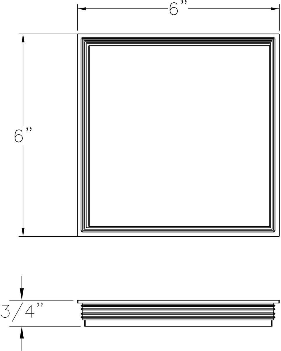 image:imageProgress Lighting Clear Glass Lens Collection Rim Coated Wet Location Outdoor Light Protection 6 Inch Round Black P860046031White