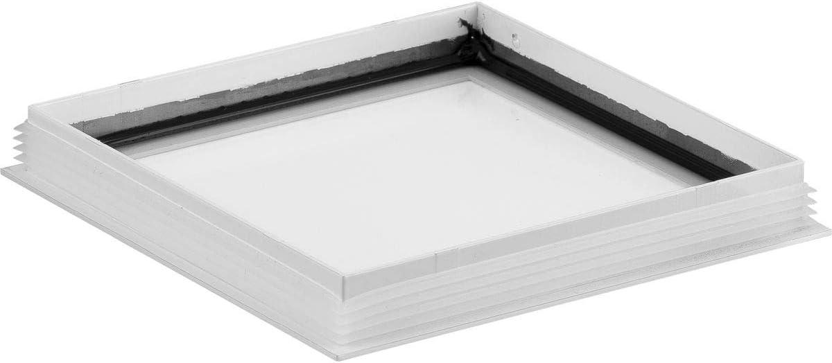 image:imageProgress Lighting Clear Glass Lens Collection Rim Coated Wet Location Outdoor Light Protection 6 Inch Round Black P860046031White