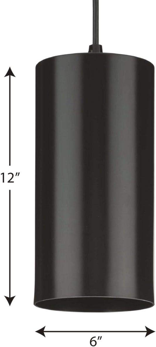 image:imageProgress Lighting P500356031 6IN CYL RNDS Cylinder Black 1200x600x600Antique Bronze