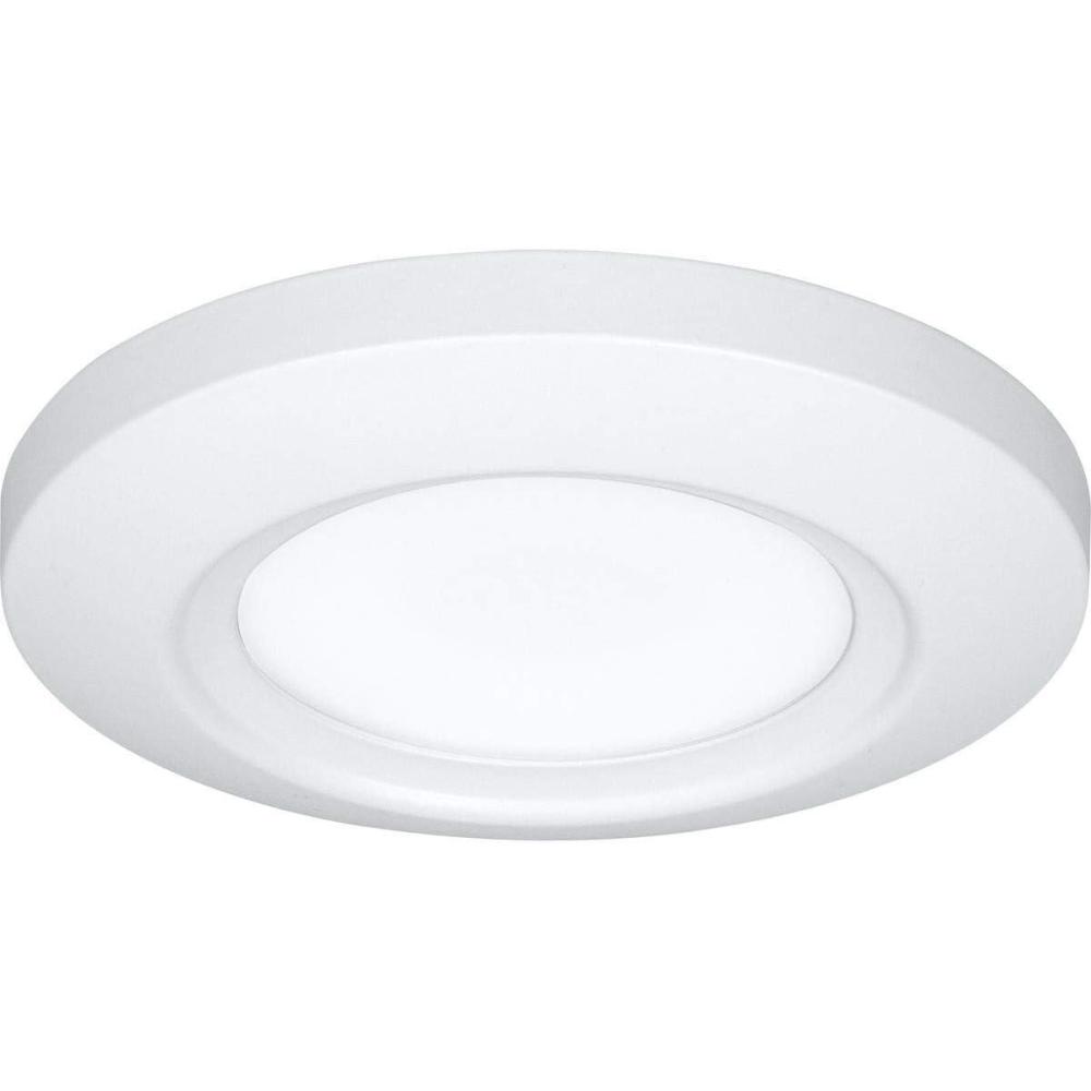 image:imageProgress Lighting 512 Emblem Collection Surface Mount LED Aluminum in White