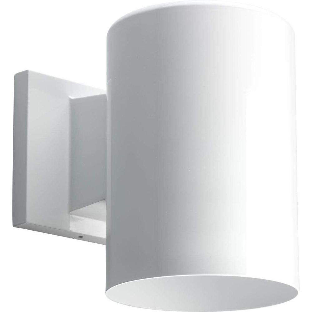 image:imageProgress Lighting 5Inch Cylinder Outdoor Wall Sconce 1Light Modern Wall Mount Light Interior and Exterior Lighting for Home or Porch Aluminum Construction Antique Bronze P567420White Halogen PAR30