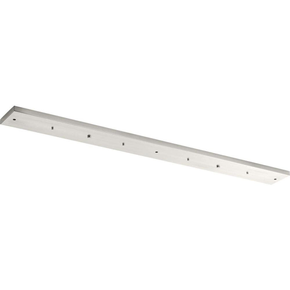 image:imageProgress Lighting P860004020 FiveLight Linear Pendant Canopy  BronzeBrushed Nickel