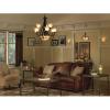 Progress Lighting 3-Light Foyer Pendant, Torino Collection, Indoor, P3843-09, Brushed Nickel(Bronze)