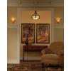 Progress Lighting 3-Light Foyer Pendant, Torino Collection, Indoor, P3843-09, Brushed Nickel(Nickel)