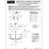 Progress Lighting 4-Light Beveled Glass 11-1/8″ Close-to-Ceiling, Indoor, P5789-20, Antique Bronze(Brass)