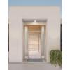 Progress Lighting 5-Inch Cylinder Outdoor Ceiling Light, 1-Light Modern Flush Mount Ceiling Fixture, Interior and Exterior Lighting for Home or Porch, Aluminum Construction, White, P5774-30(White)