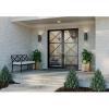 Progress Lighting 5-Inch Cylinder Outdoor LED Wall Sconce, 2-Light Modern Wall Mount LED Up and Down Lights, Interior and Exterior Lighting for Home or Porch, Aluminum, Black (P5675-31/30K)