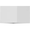 Progress Lighting 6-Inch Aluminum Outdoor Up/Down Wall Lantern Light, Square Collection, Matte Black, P5644-31(White)