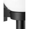 Progress Lighting Acrylic Globe 1-Light Shatter-Resistant Acrylic Shade Modern Outdoor Wall Lantern Light, Outdoor, P5626-60, Matte Black