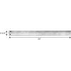 Progress Lighting AirPro Ceiling Fan Downrod, 3/4-Inch Diameter x 24-Inch Height, Compatible with AirPro Fans, Easy Installation, Ideal for 11- to 12-Foot Ceilings, Forged Black(Galvanized Finish)
