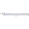 Progress Lighting AirPro Ceiling Fan Downrod, 3/4-Inch Diameter x 24-Inch Height, Compatible with AirPro Fans, Easy Installation, Ideal for 11- to 12-Foot Ceilings, Forged Black(White)