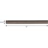 Progress Lighting AirPro Ceiling Fan Downrod, 3/4-Inch Diameter x 24-Inch Height, Compatible with AirPro Fans, Easy Installation, Ideal for 11- to 12-Foot Ceilings, Forged Black(Antique Bronze)