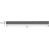 Progress Lighting AirPro Ceiling Fan Downrod, 3/4-Inch Diameter x 24-Inch Height, Compatible with AirPro Fans, Easy Installation, Ideal for 11- to 12-Foot Ceilings, Forged Black(Graphite)