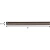 Progress Lighting AirPro Ceiling Fan Downrod, 3/4-Inch Diameter x 24-Inch Height, Compatible with AirPro Fans, Easy Installation, Ideal for 11- to 12-Foot Ceilings, Forged Black(Antique Bronze)