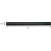Progress Lighting AirPro Ceiling Fan Downrod, 3/4-Inch Diameter x 24-Inch Height, Compatible with AirPro Fans, Easy Installation, Ideal for 11- to 12-Foot Ceilings, Forged Black(Forged Black)