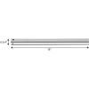 Progress Lighting AirPro Ceiling Fan Downrod, 3/4-Inch Diameter x 24-Inch Height, Compatible with AirPro Fans, Easy Installation, Ideal for 11- to 12-Foot Ceilings, Forged Black(Polished Chrome)