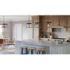 Progress Lighting Briarwood Collection 1-Light Bleached Oak Farmhouse Mini-Pendant Light, Galvanized, 9.00×10.00×10.00(Bronze)