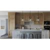 Progress Lighting Briarwood Collection 1-Light Bleached Oak Farmhouse Mini-Pendant Light, Galvanized, 9.00×10.00×10.00(Graphite)