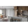 Progress Lighting Briarwood Collection 1-Light Bleached Oak Farmhouse Mini-Pendant Light, Galvanized, 9.00×10.00×10.00(Graphite)