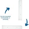 Progress Lighting Channel Glass Collection 4-Light Glass Traditional Bath Vanity Light, Indoor, P3110-30, White(White)