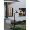 Progress Lighting Outdoor 7′ Aluminum Post Matte Black(Black)