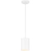 Progress Lighting P500356-031 6IN CYL RNDS Cylinder, Black, 12.00×6.00×6.00(White)