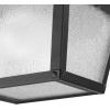 Progress Lighting P5744-31 Non-Metallic Ceiling Light with 1-Piece White Acrylic Diffuser, Black(Matte Black)