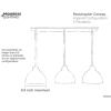 Progress Lighting P8404-20 Traditional/Casual Canopy Accessory, Antique Bronze 0.75×23.25×4.25(Graphite)