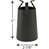 Progress Lighting P8709-31 Dark Sky Cup that Fits Over the Lamp and Used with 1-Light Medium Base Lamp Facing Down Only, Black