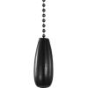 Progress Lighting Two-Light Universal Opal Glass Fan Light Kit, Graphite(Forged Black)