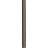 Progress Lighting AirPro Ceiling Fan Downrod, 3/4-Inch Diameter x 24-Inch Height, Compatible with AirPro Fans, Easy Installation, Ideal for 11- to 12-Foot Ceilings, Forged Black(Antique Bronze)