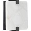 Progress Lighting LED Alabaster Stone Black ADA Wall Sconce 8.50×8.00×8.00(Black)