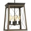 Progress Lighting P500178-020 Briarwood Hall & Foyer, Bronze(Antique Bronze)