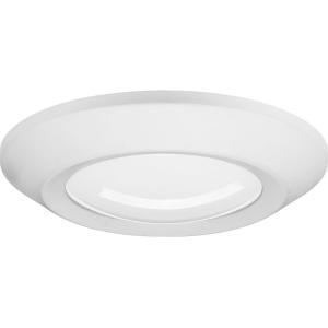 Progress Lighting 7-1/4″ Surface Mount LED, Intrinsic Collection, Indoor & Outdoor, P810013-028-30, Satin White(White)