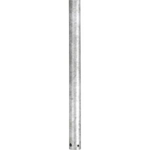 Progress Lighting AirPro Ceiling Fan Downrod, 3/4-Inch Diameter x 24-Inch Height, Compatible with AirPro Fans, Easy Installation, Ideal for 11- to 12-Foot Ceilings, Forged Black(Galvanized Finish)