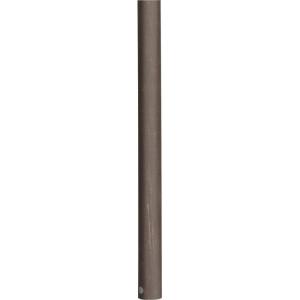 Progress Lighting AirPro Ceiling Fan Downrod, 3/4-Inch Diameter x 24-Inch Height, Compatible with AirPro Fans, Easy Installation, Ideal for 11- to 12-Foot Ceilings, Forged Black(Antique Bronze)