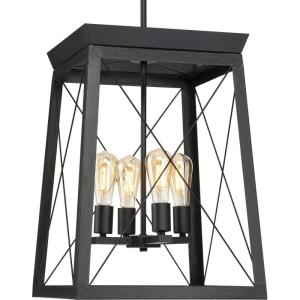 Progress Lighting P500178-020 Briarwood Hall & Foyer, Bronze(Textured Black)