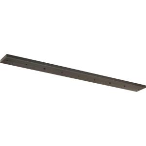 Progress Lighting P860004-020 Five-Light Linear Pendant Canopy. , Bronze(Antique Bronze)