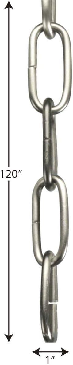 image:imageProgress Lighting Accessory Chain 10 of 9 Gauge Chain Indoor amp Outdoor P875777 Forged BronzeNickel