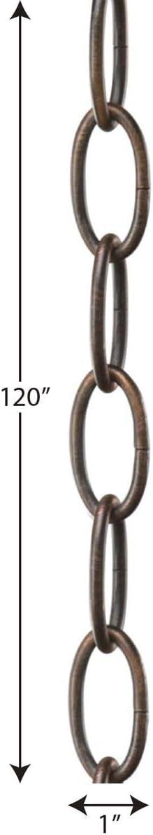 image:imageProgress Lighting Accessory Chain 10 of 9 Gauge Chain Indoor amp Outdoor P875777 Forged BronzeVenetian Bronze