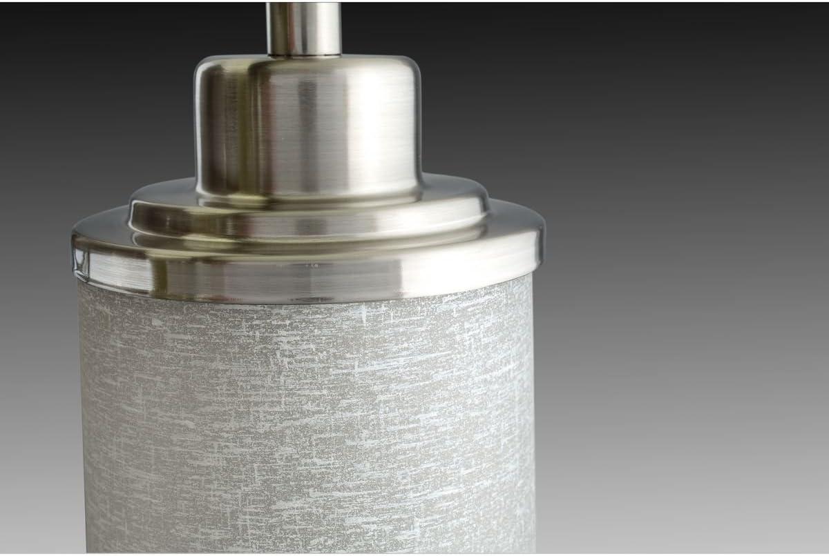 image:imageProgress Lighting Alexa Collection 4Light Etched Opal Glass Modern Bath Vanity Light Brushed NickelBrushed Nickel