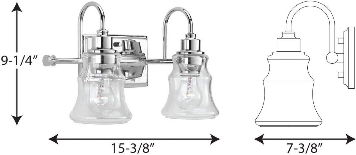 image:imageProgress Lighting P300138015 Litchfield Bath amp Vanity Chrome 925x1538x1538
