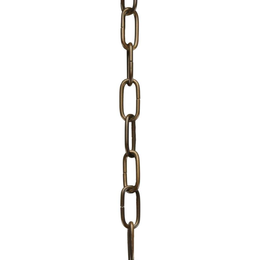 image:imageProgress Lighting Accessory Chain 10 of 9 Gauge Chain Indoor amp Outdoor P875777 Forged BronzeOilRubbed Bronze