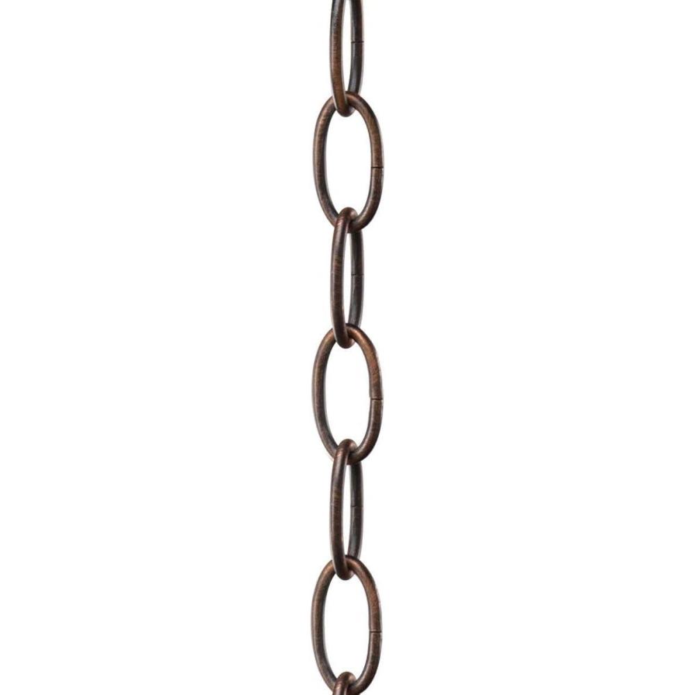image:imageProgress Lighting Accessory Chain 10 of 9 Gauge Chain Indoor amp Outdoor P875777 Forged BronzeVenetian Bronze
