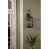 Gibbes Street Collection 3-Light Clear Beveled Glass New Traditional Outdoor Large Wall Lantern Light Textured Black(Bronze)